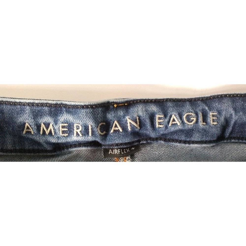 American Eagle Skinny Air flex+ Men’s Jean Size 30x30 Distressed - Picture 5 of 6